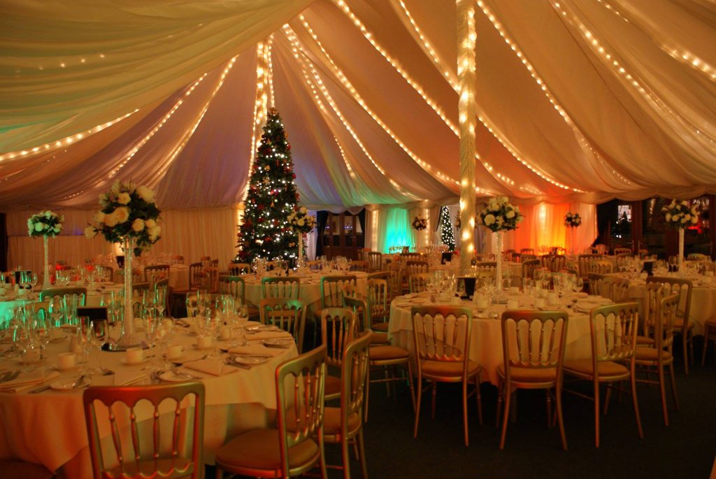 Christmas marquee