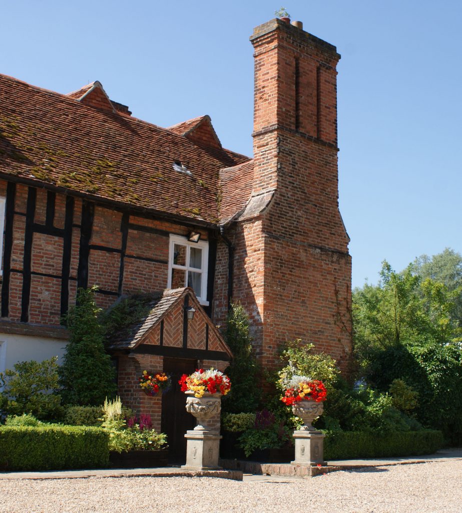 Newland Hall entrance