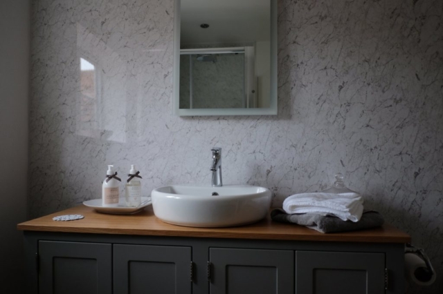 Bridal Suite with Natural Lighting Bathroom sink