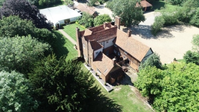 Newland Hall back view