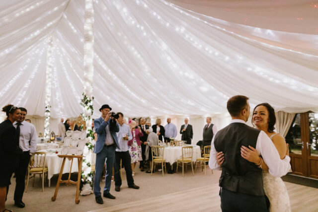 Bride and Groom first dance